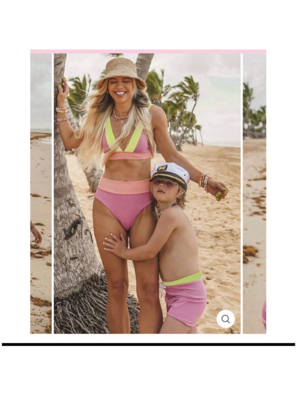 NWT Infamous Swim x Erica Shaw Lola Triangle Bikini Top - Size Small - Picture 5 of 10